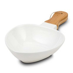 Тара NAVA 10-263-022 TERRESTRIAL WHITE W/BAMBOO HANDLE 38CM 