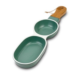 Тара NAVA 10-263-104 TERRESTRIAL EMERALD W/BAMBOO HANDLE 2 SECTION 39CM 