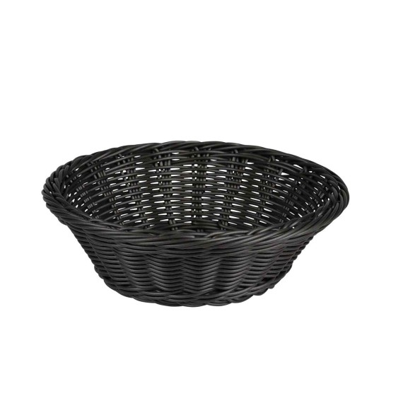 Bread basket KESPER 19963 FULL PLASTIC BLACK 22.5CM 