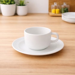 Cups set PARS OPAL 270-140 CUP & SAUCER FOR TEA SET CLASSIC (200ml)