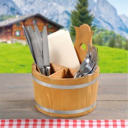 Box and baskets KESPER 69295 FOR CUTLERY PINEWOOD BIG 