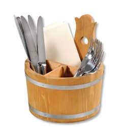 Box and baskets KESPER 69295 FOR CUTLERY PINEWOOD BIG 