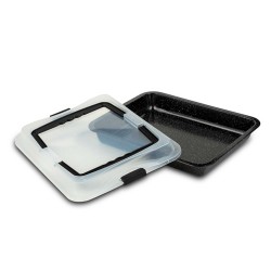 Форма NAVA 10-103-151 RECTAN. W/LID NATURE 40CM 