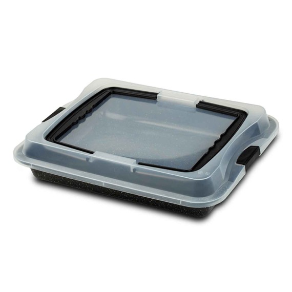 Форма NAVA 10-103-151 RECTAN. W/LID NATURE 40CM 