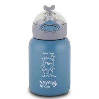 Water bottle NAVA 10-110-002 S.STEEL WE CARE BLUE 350ML 