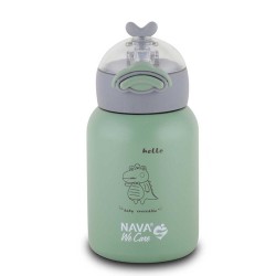 Water bottle NAVA 10-110-003 S.STEEL WE CARE GREEN 350ML 