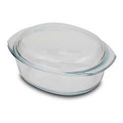 Форма NAVA 10-143-107 GLASS OVAL W/LID ARIZONA 3.5L 
