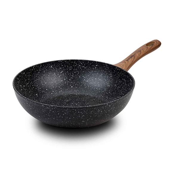 Сковорода NAVA 10-144-110 STONE  NATURE WOK 28CM 