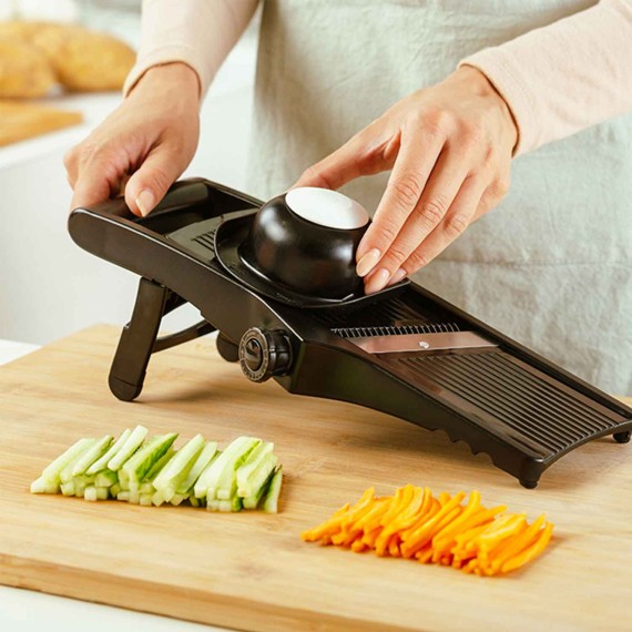 Тёрки/овощечистка NAVA 10-174-070 VEGETABLE MANDOLINE SLISER 3 BLADES 