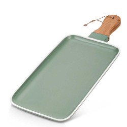 Тарелка NAVA 10-263-130 TERRESTRIAL EMERALD W/BAMBOO HANDLE 47/18CM 