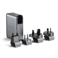 Power adapter SATECHI 145W USB-C 4-Port GaN Travel Charger (ST-W145GTM)