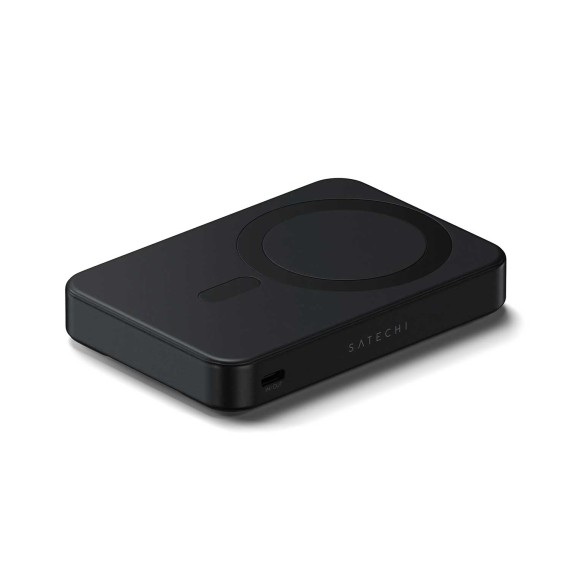 Внешние зарядные устройства SATECHI OntheGo 10000mAh Magnetic Qi2 USB-C PD witch Stand (Black) (ST-B10Q2SK)