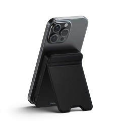 Power bank SATECHI OntheGo 10000mAh Magnetic Qi2 USB-C PD witch Stand (Black) (ST-B10Q2SK)