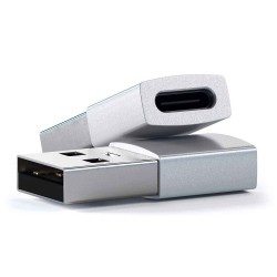 Usb переходник SATECHI Type-A to Type-C Adapter (Silver) (ST-TAUCS)