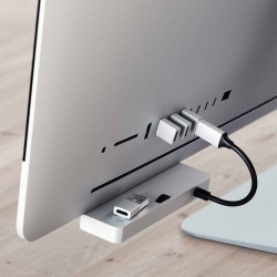 Usb переходник SATECHI Type-A to Type-C Adapter (Silver) (ST-TAUCS)