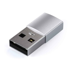 Usb переходник SATECHI Type-A to Type-C Adapter (Silver) (ST-TAUCS)