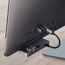 Usb переходник SATECHI Type-A to Type-C Adapter (Space Gray) (ST-TAUCM)