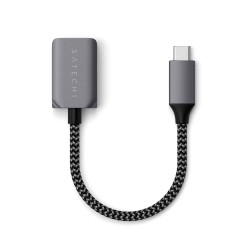Usb переходник SATECHI USB-C to USB-A 3.0 Adapter Cable (Space Gray) (ST-UCATCM)