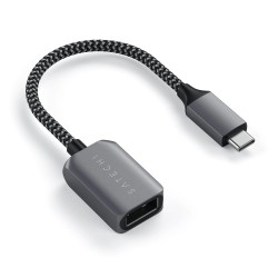 Usb переходник SATECHI USB-C to USB-A 3.0 Adapter Cable (Space Gray) (ST-UCATCM)