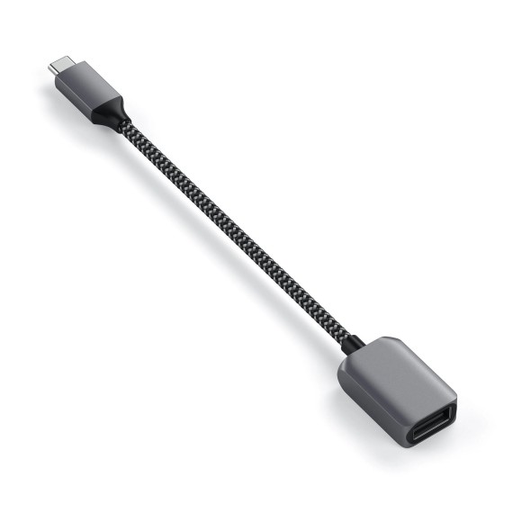 Usb переходник SATECHI USB-C to USB-A 3.0 Adapter Cable (Space Gray) (ST-UCATCM)