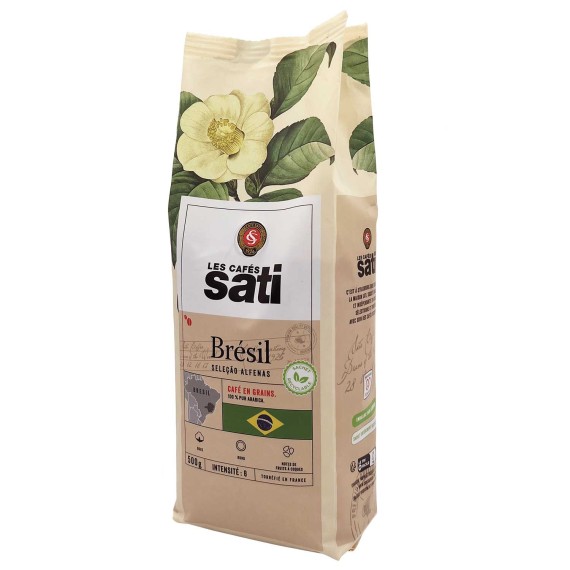 Кофейные зерна SATI BRAZIL SELESAN ALFENAS (500g)