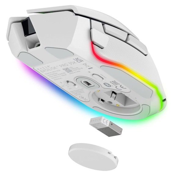 Компьютерные мыши RAZER Basilisk V3 Pro 35K (White) (RZ01-052400200-R3G1)