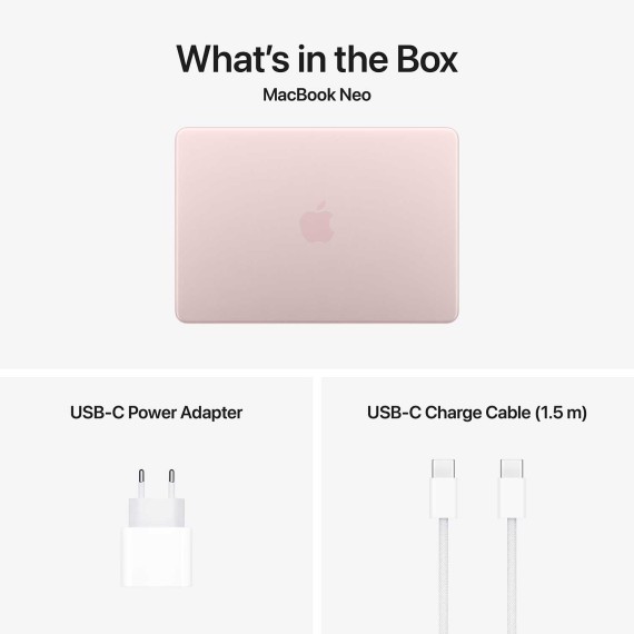 Ноутбук APPLE MacBook Neo 13 (Apple A18 Pro) 8GB 256GB (Blush) (A3404) (MHFH4RU/A)