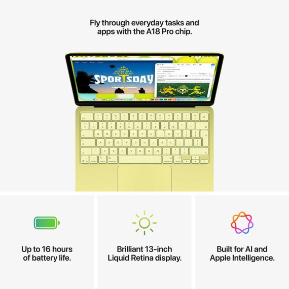 Ноутбук APPLE MacBook Neo 13 (Apple A18 Pro) 8GB 256GB (Blush) (A3404) (MHFH4RU/A)