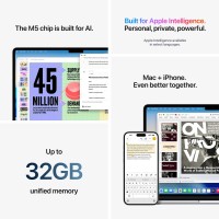 Ноутбук APPLE MacBook Air 13 (Apple M5) 16GB 1TB (Starlight) (A3449) (MDHC4RU/A)