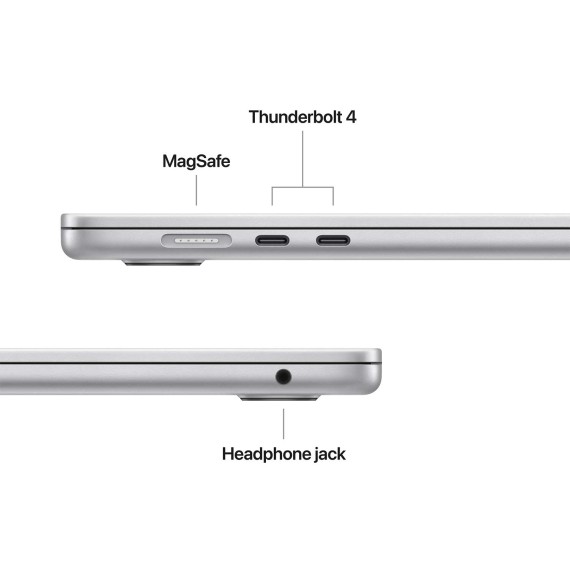 Նոթբուք APPLE MacBook Air 15 (Apple M5) 16GB 512GB (Silver) (A3448) (MDV94RU/A)