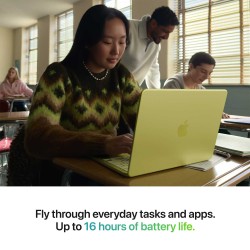 Ноутбук APPLE MacBook Neo 13 (Apple A18 Pro) 8GB 256GB (Citrus) (A3404) (MHFD4RU/A)