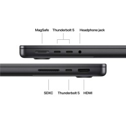 Ноутбук APPLE MacBook Pro 14 (Apple M5) 32GB 1TB (Space Black) (A3434) (MJ3D4RU/A)