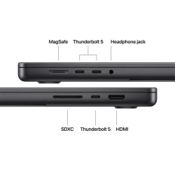 Ноутбук APPLE MacBook Pro 16 (Apple M5 Pro) 48GB 1TB (Space Black) (A3428) (MGEC4RU/A)