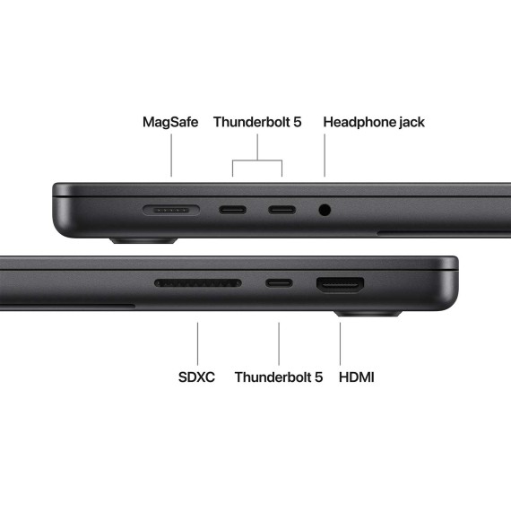 Նոթբուք APPLE MacBook Pro 16 (Apple M5 Pro) 48GB 1TB (Space Black) (A3428) (MGEC4RU/A)