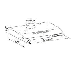 Hood HANSA OSP6111SIH 