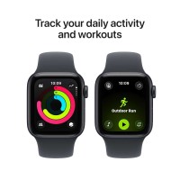 Smart watch APPLE Watch SE 3 GPS 40mm Midnight Aluminium Case witch Midnight Sport Band (A3324) (MEH94ET/A)