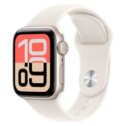 Smart watch APPLE Watch SE 3 GPS 40mm Starlight Aluminium Case witch Starlight Sport Band (A3324) (MEH34ET/A)