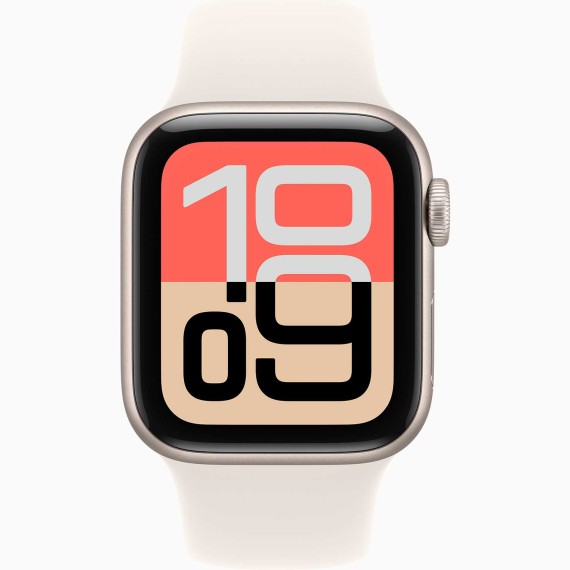 Смарт-часы APPLE Watch SE 3 GPS 40mm Starlight Aluminium Case witch Starlight Sport Band (A3324) (MEH34ET/A)