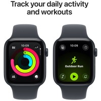 Smart watch APPLE Watch SE 3 GPS 44mm Midnight Aluminium Case witch Midnight Sport Band (A3325) (MEHQ4ET/A)