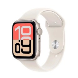 Smart watch APPLE Watch SE 3 GPS 44mm Starlight Aluminium Case witch Starlight Sport Band (A3325) (MEHJ4ET/A)