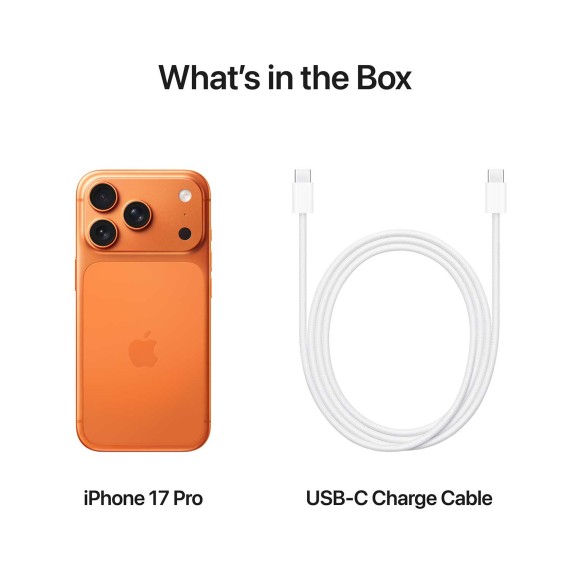 Смартфон APPLE iPhone 17 Pro 512GB (Cosmic Orange) (A3523) (MG8M4ZD/A)