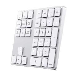 Клавиатура SATECHI Bluetooth Extended Keypad (Silver) (ST-XLABKS)