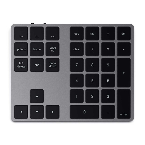 Клавиатура SATECHI Bluetooth Extended Keypad (Space Gray) (ST-XLABKM)