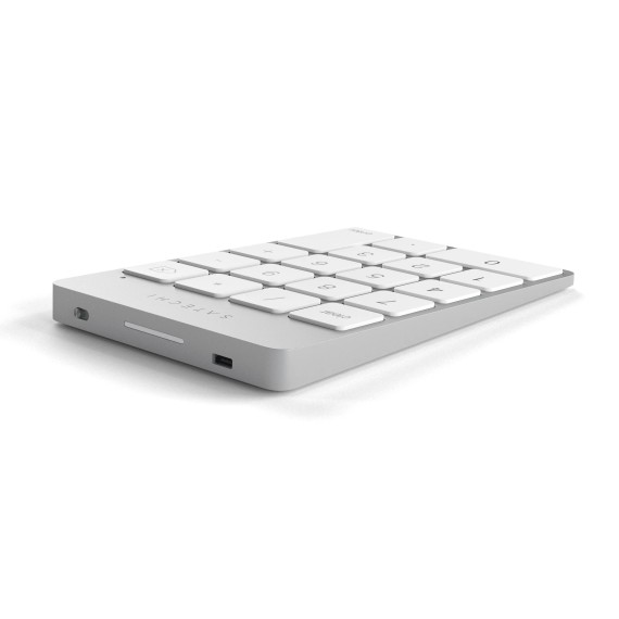 Клавиатура SATECHI Slim Wireless Keypad (Silver) (ST-KSALKPS)