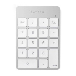 Клавиатура SATECHI Slim Wireless Keypad (Silver) (ST-KSALKPS)