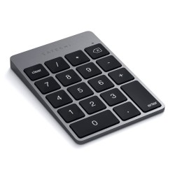 Клавиатура SATECHI Slim Wireless Keypad (Space Gray) (ST-KSALKPM)
