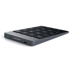 Клавиатура SATECHI Slim Wireless Keypad (Space Gray) (ST-KSALKPM)