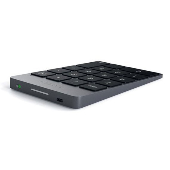 Клавиатура SATECHI Slim Wireless Keypad (Space Gray) (ST-KSALKPM)