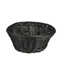 Bread basket KESPER 19961 FULL PLASTIC BLACK 17CM 