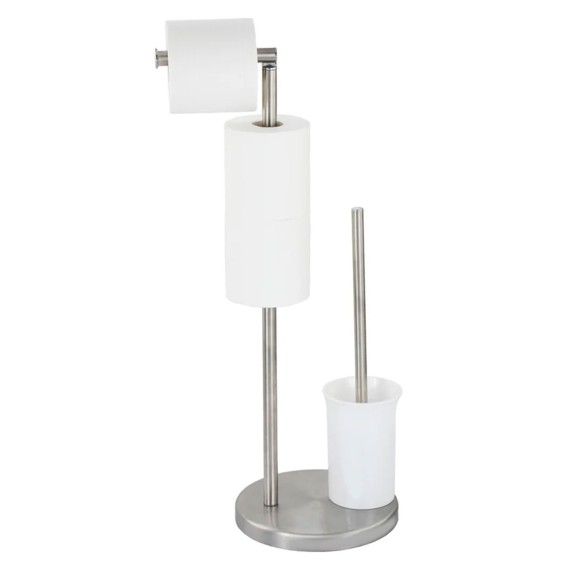 Toilet accessories UNISTOR 210570 MARSEILLE WITH TOILET PAPPER S.STEEL 